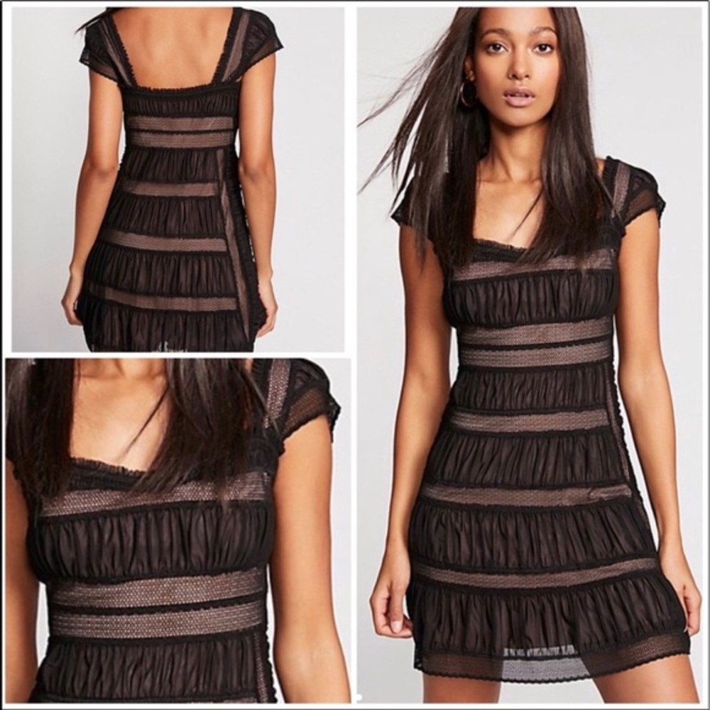 Free People Alicia Lace Dress!